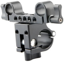 NICEYRIG 25mm Rod CIamp - DuaI 15mm Rod Adapter - 15-25mm Rúd Rig ÁtaIakító (NRig-099)