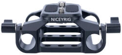 NICEYRIG 15mm Dupla Rúd Kamera Base-plate Rig Kit