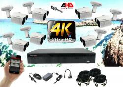 Monitorrs Security - 4k AHD kamerarendszer 7 kamerával 8 Mpix WT - 6035K7