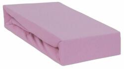 Qmini - Cearceaf impermeabil cu elastic, patut 120x60 cm, Din jerseu, Pink