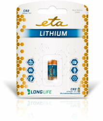 ETA Lítium akkumulátor ETA PREMIUM CR2, csomagolás 1db (CR2LITH1) (ETACR2LITH1)