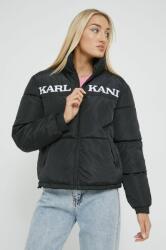 Karl Kani rövid kabát női, fekete, téli - fekete XS
