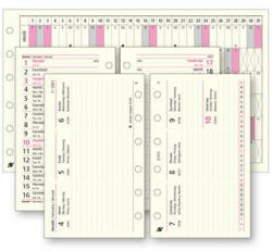  Kalendárium betét, tervező, heti, "S", SATURNUS, chamois 2024 (CONKS311)
