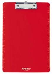 FLEXOFFICE Felírótábla, A4, műanyag, FLEXOFFICE "FO-CB011", piros - tonerprint