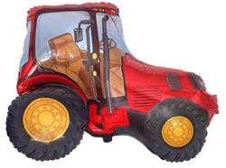 Flexmetal Fólia lufi, mini forma, piros traktor