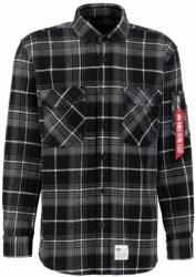 Alpha Industries Flannel Shirt - black/grey