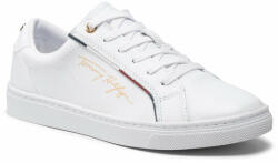 Tommy Hilfiger Sportcipő Tommy Hilfiger Signature Sneaker FW0FW06322 White YBR 36 Női