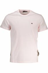 Napapijri Tricou barbati din bumbac cu logo roz deschis (FI-NP0A4H8D-SALIS-SS-SU3288706)
