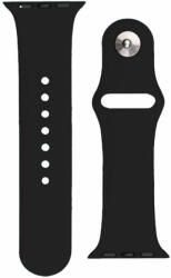 Hurtel APS szilikon csereszíj Apple Watch Ultra / 9 / 8 / 7 / 6 / 5 / 4 / 3 / 2 / SE (45 / 44 / 42mm) fekete