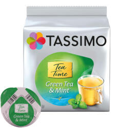 Tea Time | Zöld tea és menta - 16 kapszula a Tassimo termékhez