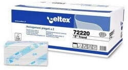 Celtex Z Trend hajtogatott kéztörlő cellulóz, 2 réteg, 20, 5x24cm, 25x150 lap (3750 lap) (72220) - szerek