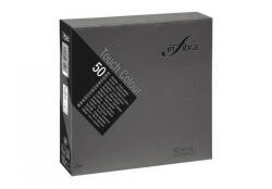 INFIBRA Szalvéta 33x33cm fekete 2 réteg 50 lap/csomag (ADI0334)