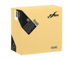 INFIBRA Szalvéta Royal 40x40cm Pezsgő 4 réteg 50 lap/csomag (ADI0661)