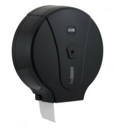 Vialli Maxi toalettpapír adagoló ABS műanyag, FEKETE (ADMJ2B)