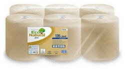 Lucart ECO Natural tekercses kéztörlő 2 rétegű, 450lap, 135m, 6tekercs/zsugor, 48zsugor/raklap (852226) - szerek