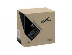 INFIBRA Szalvéta 25x25cm greige szürkés bézs 2 réteg 100 lap/csomag (ADI0726)