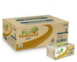 LUCART ECO Natural Z hajtogatott kéztörlő 2 rétegű 18x220 lap/karton 32 karton/raklap (AD864036P)