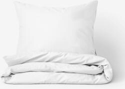 Goldea lenjerie de pat 100% bumbac satinat de lux - albă 200 x 240 și 2buc 50 x 70 cm Lenjerie de pat