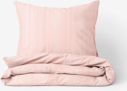 Goldea lenjerie de pat deluxe din damasc - roz cu dungi subțiri 140 x 220 și 50 x 70 cm Lenjerie de pat
