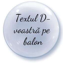 Personal Balon cu text - Transparent