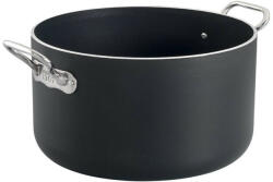 Pentole Agnelli Cratita Agnelli Aluminiu Negru 20 cm - 3.3L - Inductie - Capac (ALCX2104SSPI20+ALCX129VE20)