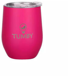 Tumby termosz pohár sötét rózsaszín (TB-350-007)