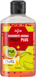 Carp Zoom CZ Favourite folyékony aroma pellettel, mangó, 200 ml (CZ0687)