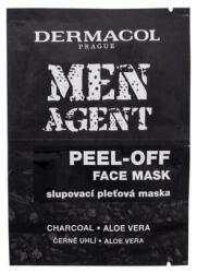 Dermacol Mască peel-off exfoliantă pentru față - Dermacol Men Agent Peel-Off Face Mask 2 x 7.5 ml
