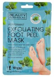 Beauty Formulas Mască exfoliantă pentru picioare, cu mentă - Beauty Formulas Peppermint Exfoliating Foot Peel Mask 2 buc