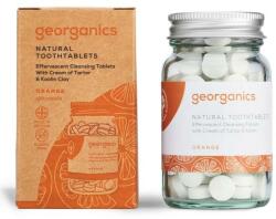 Georganics Tablete pentru igiena orală Portocală - Georganics Natural Toothtablets Orange 120 buc