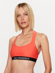 KARL LAGERFELD Bikini felső Logo 230W2213 Narancssárga (Logo 230W2213)