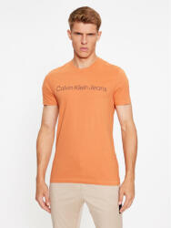 Calvin Klein Jeans Póló J30J322344 Narancssárga Slim Fit (J30J322344)