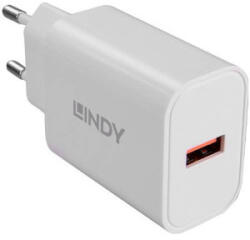 Lindy Incarcator retea LINDY 1x USB, 18W, White (LY-73412)