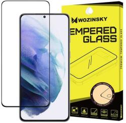 Wozinsky Folie de protectie Ecran WZK pentru Samsung Galaxy S21 5G G991, Sticla securizata, Full Glue, Neagra