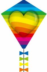 Invento Eddy Rainbow Heart 50 cm sárkány (102107)