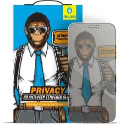 Mr. Monkey Folie de protectie Ecran Privacy Mr. Monkey Glass pentru Apple iPhone 13 Pro Max, Sticla securizata, Full Glue, 5D