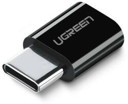 UGREEN US157 micro USB - USB-C adapter (fekete) - pixelrodeo