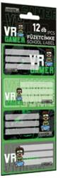 Lizzy Card Füzetcímke LIZZY CARD BossTeam VR Gamer 12 db címke/csomag (20103) - tonerpiac