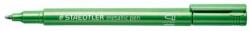STAEDTLER Marker decorativ, 1-2 mm, conic, STAEDTLER, verde metalic (8323-553)