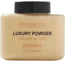 Makeup Revolution Luxury Powder pudră ușoară 42 g Banana