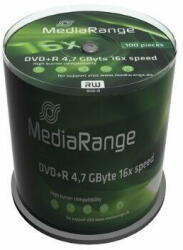 MediaRange DVD+R 16x CB 4, 7GB MediaR 100 pieces (MR443) - pcone