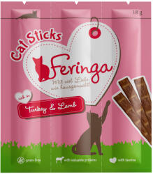 Feringa 3x3 csomag 18g Feringa Sticks macskasnack- 3-as vegyes csomag (csirke, lazac, pulyka)
