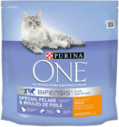 ONE Purina One Coat & Hairball - 4 x 1, 5 kg