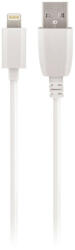 MaxLife iPhone Lightning Adat- és töltőkábel gyorstöltés-kompatibilis 2A 1 méter fehér