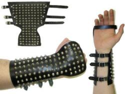 Black & metal кожа за гривна Конуси 1 - по-малки - bwz-054