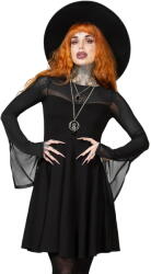 KILLSTAR дамска рокля KILLSTAR - Struck By Night - черно - KSRA009756
