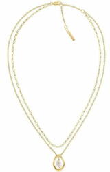 Calvin Klein Gyengéd aranyozott nyaklánc Edgy Pearls 35000559 - mall