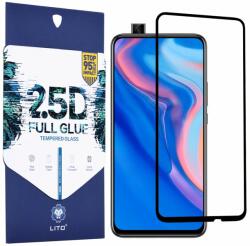 LITO Folie pentru Huawei P Smart Z / Y9 Prime 2019 - Lito 2.5D FullGlue Glass - Black (KF231798)