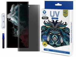 LITO Folie pentru Samsung Galaxy S22 Ultra 5G - Lito 3D UV Glass - Privacy (KF238780) - Technodepo
