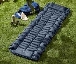 Tchibo Felfújható matrac beépített lábpumpával Sötétkék